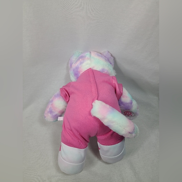 Build a Bear BAB Cat Tie Dye With Power Rangers Outfit- 16 inches - Picture 3 of 4